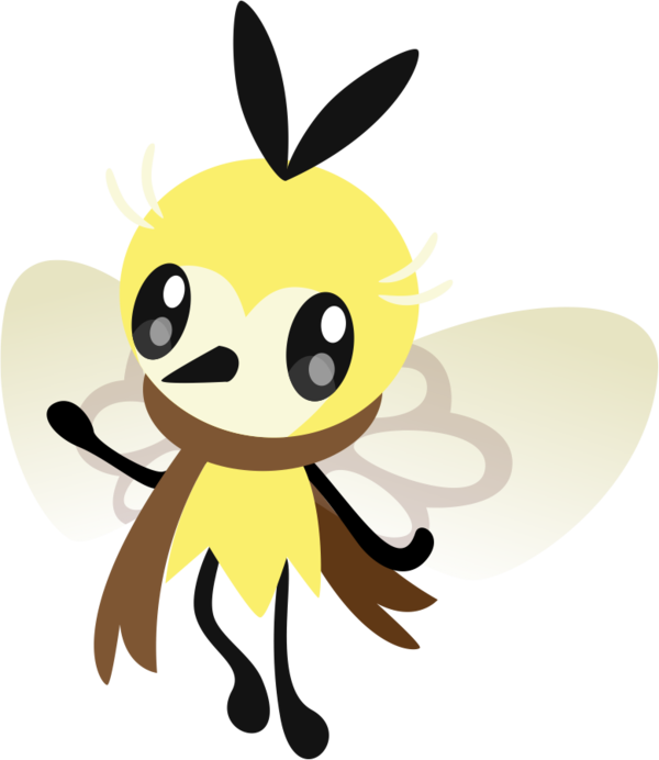 Cutiefly Pokemon PNG Transparent