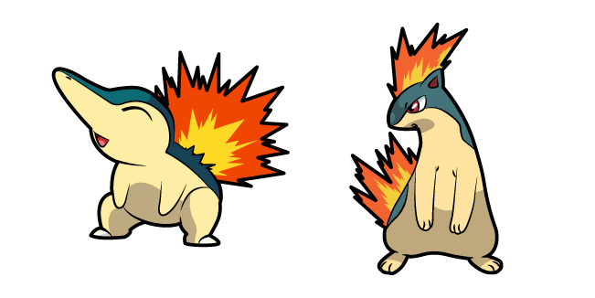 Cyndaquil Pokemon PNG Isolated Pic