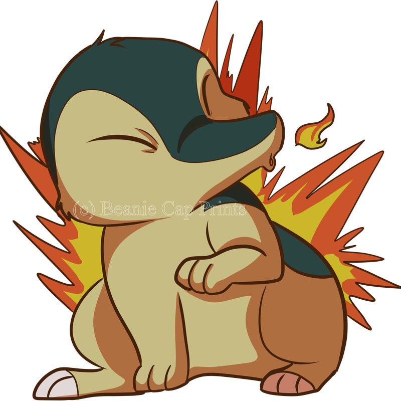 Cyndaquil Pokemon PNG Picture