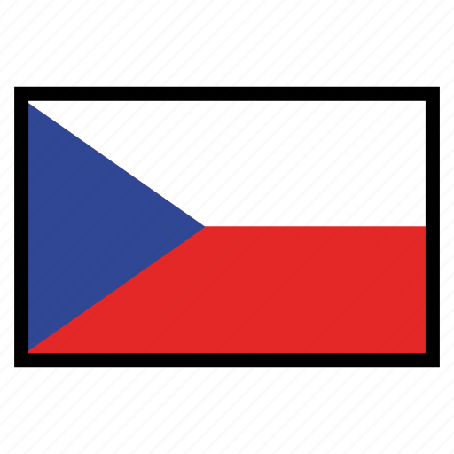Czech Republic Flag PNG Clipart