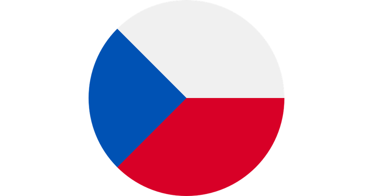 Czech Republic Flag PNG HD Isolated