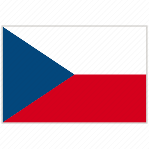 Czech Republic Flag PNG HD