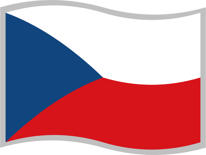 Czech Republic Flag PNG Isolated Pic
