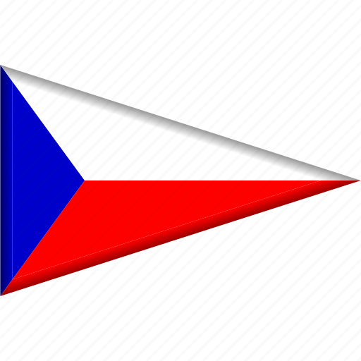 Czech Republic Flag PNG Picture