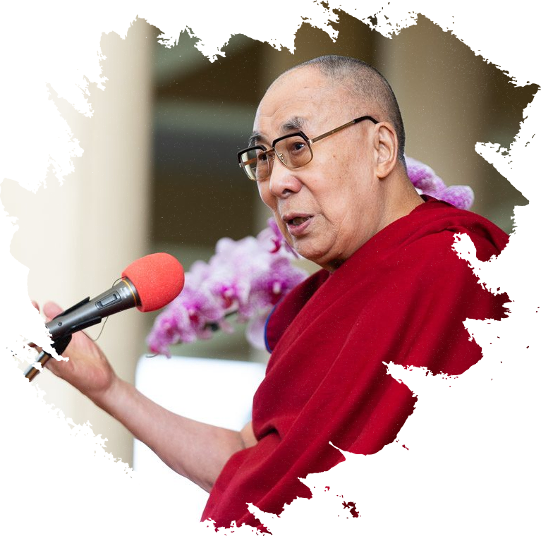 Dalai Lama PNG Isolated File