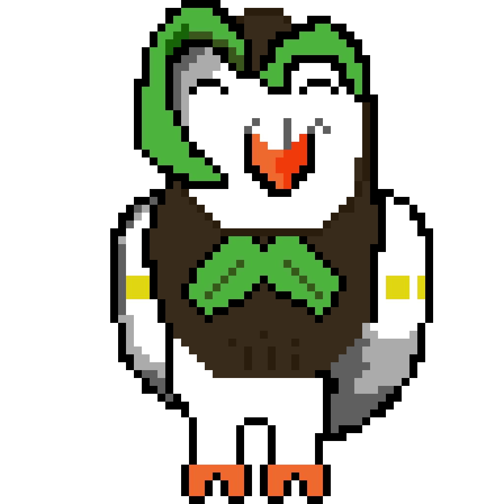 Dartrix Pokemon PNG Isolated HD