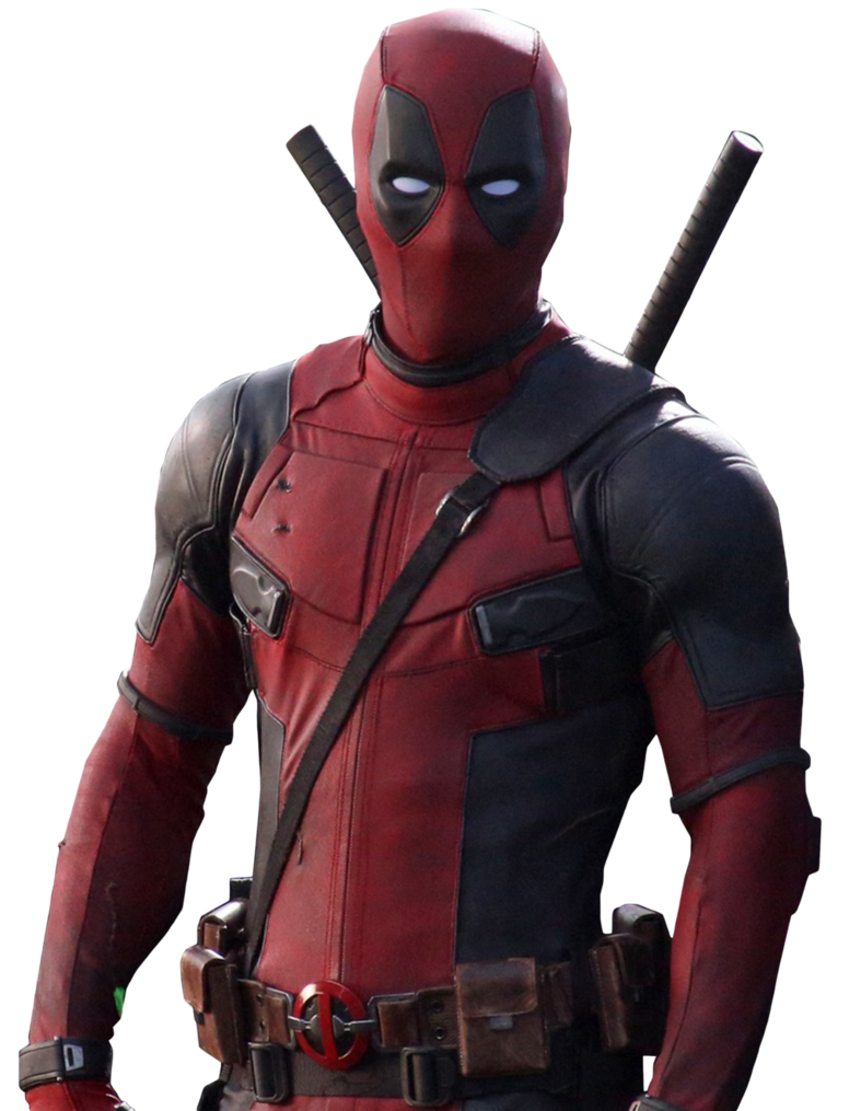 Deadpool Movie PNG Isolated Clipart