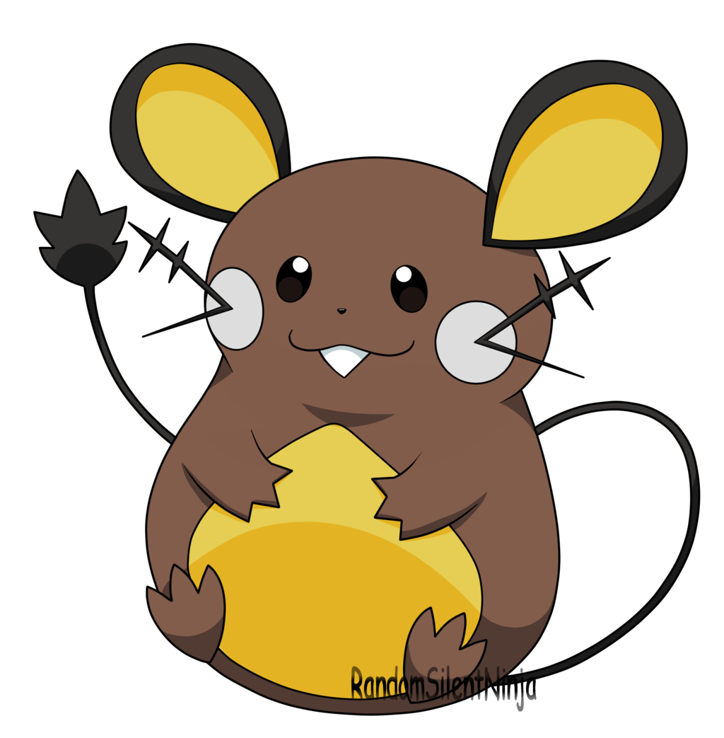 Dedenne Pokemon Background Isolated PNG