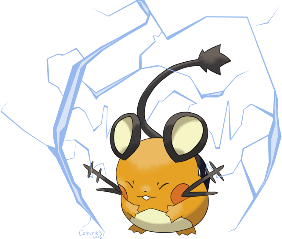Dedenne Pokemon PNG Background Isolated Image
