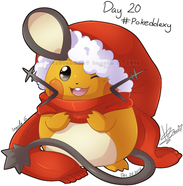 Dedenne Pokemon PNG Isolated Transparent Image