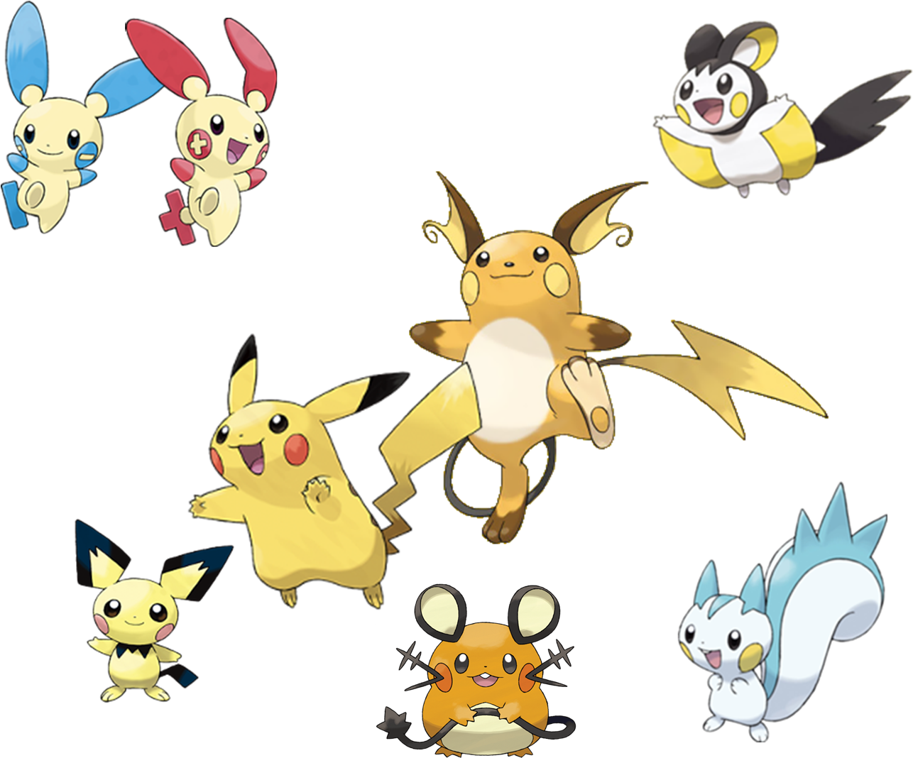 Dedenne Pokemon Transparent Isolated PNG