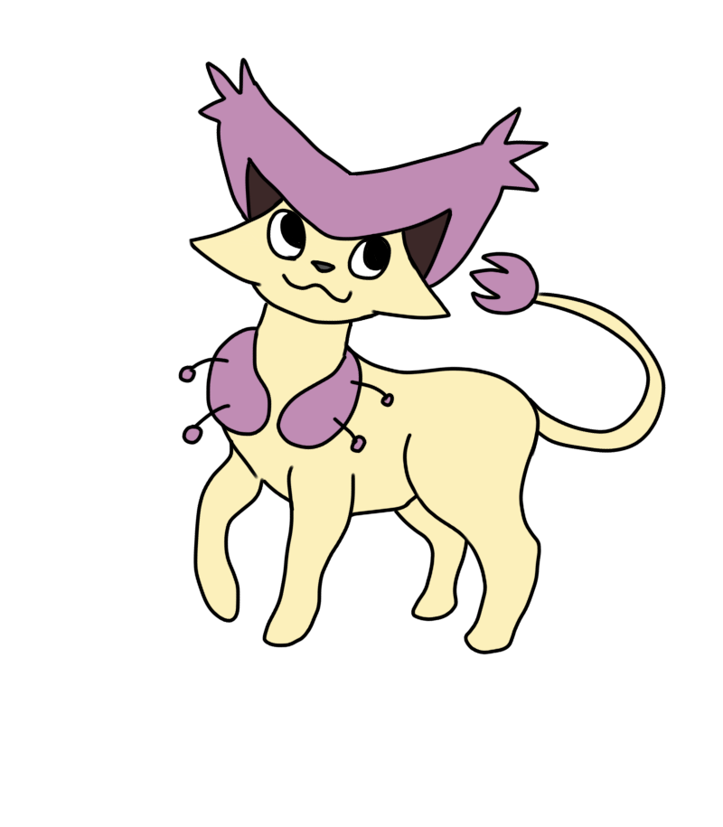 Delcatty Pokemon PNG Isolated Transparent