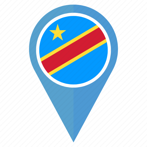 Democratic Republic Of The Congo Flag PNG Photo