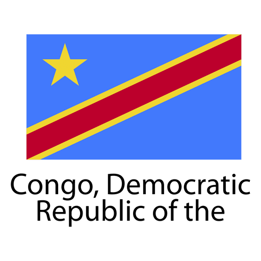 Democratic Republic Of The Congo Flag PNG Photos