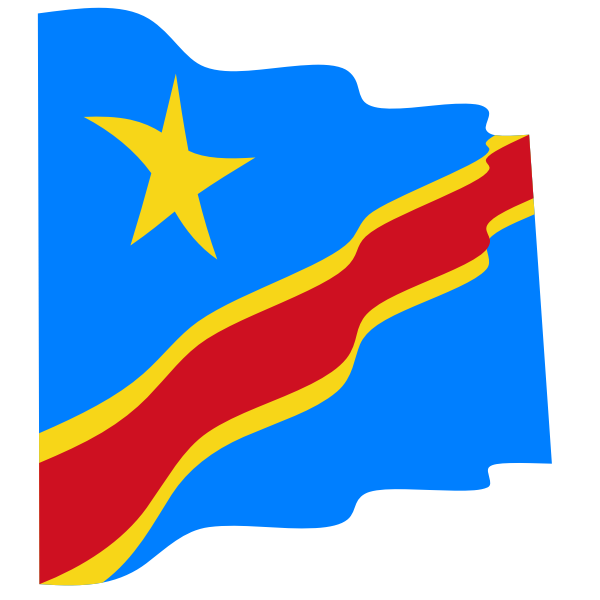 Democratic Republic Of The Congo Flag PNG Picture