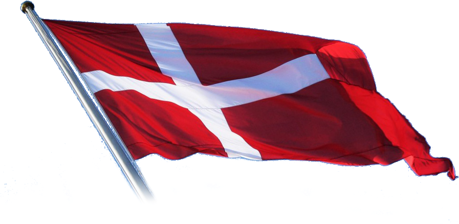 Denmark Flag PNG Isolated Photo