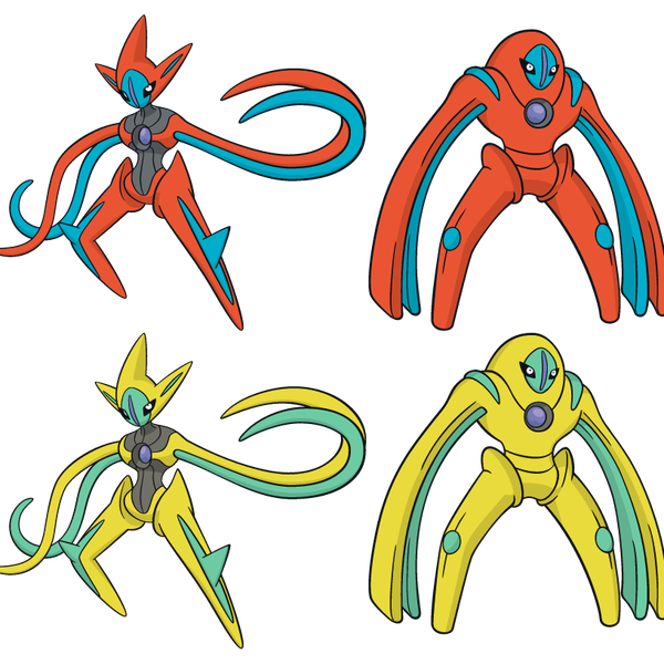 Deoxys Pokemon PNG HD Isolated