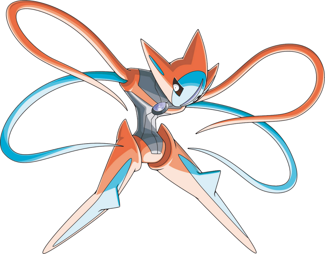 Deoxys Pokemon PNG Isolated Pic