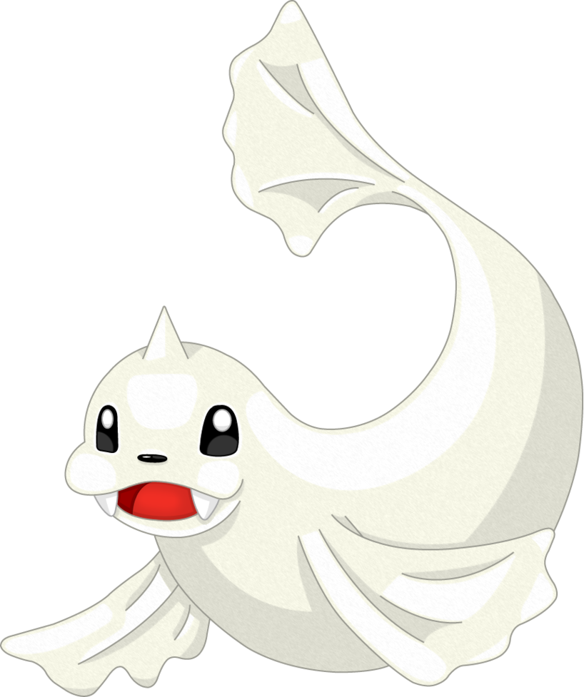 Dewgong Pokemon PNG Isolated Pic