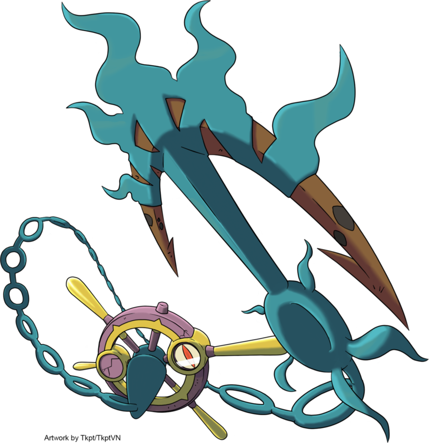 Dhelmise Pokemon PNG Isolated HD