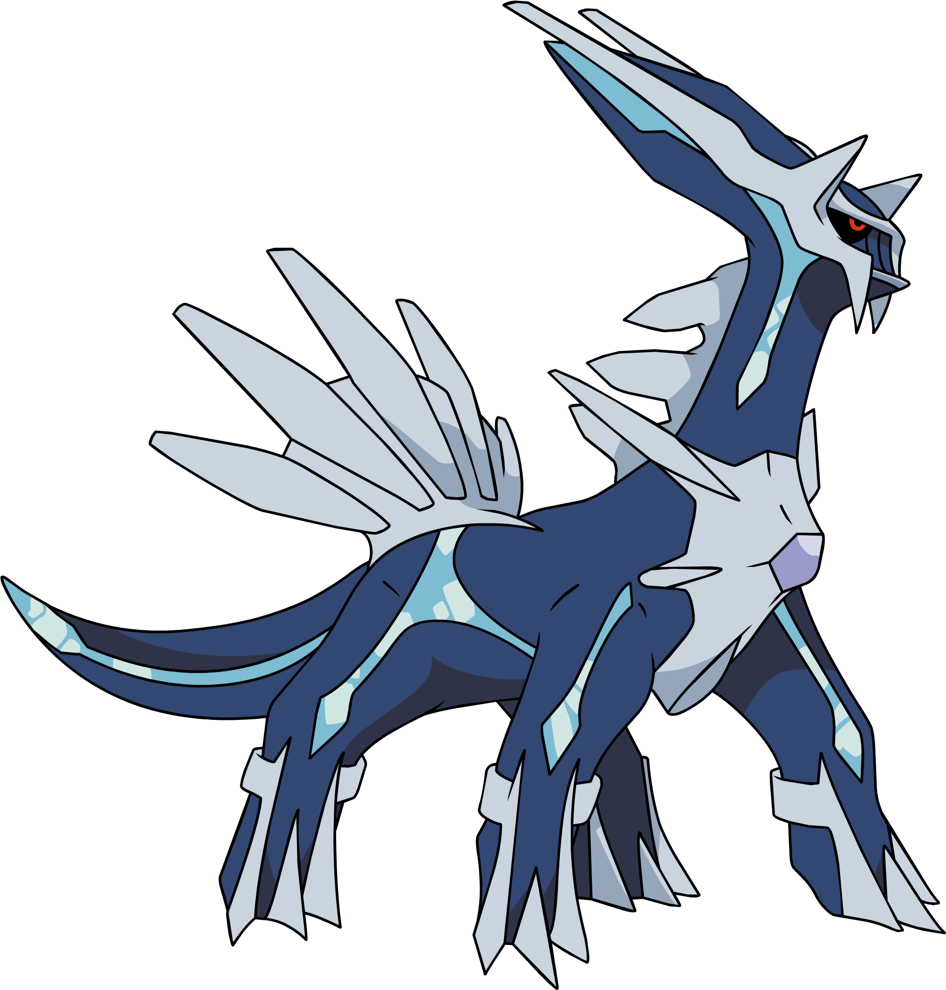 Dialga Pokemon PNG Isolated Picture