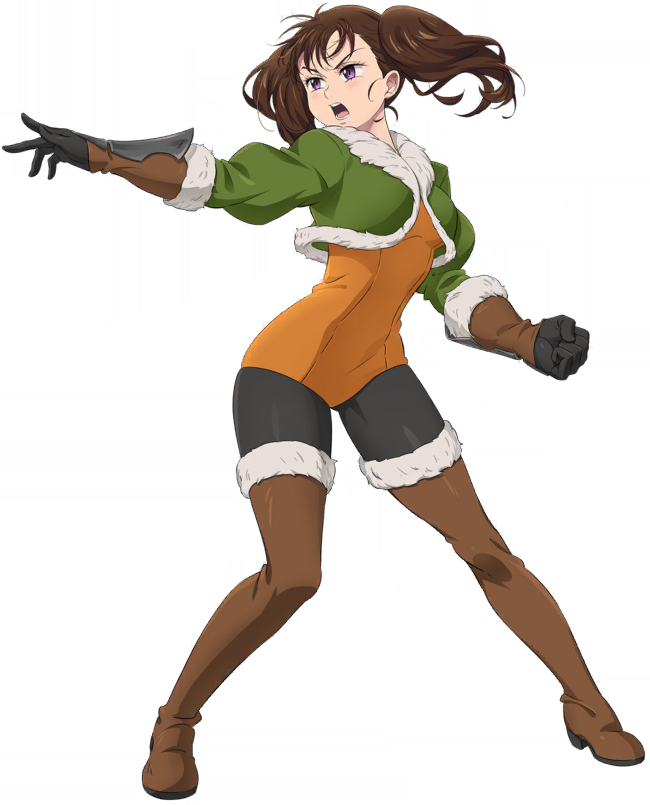 Diane Seven Deadly Sins PNG Isolated Photos
