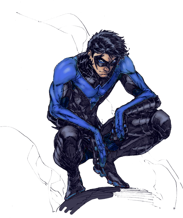 Dick Grayson PNG Isolated Photo