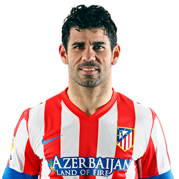 Diego Costa Atlético Madrid PNG Photo