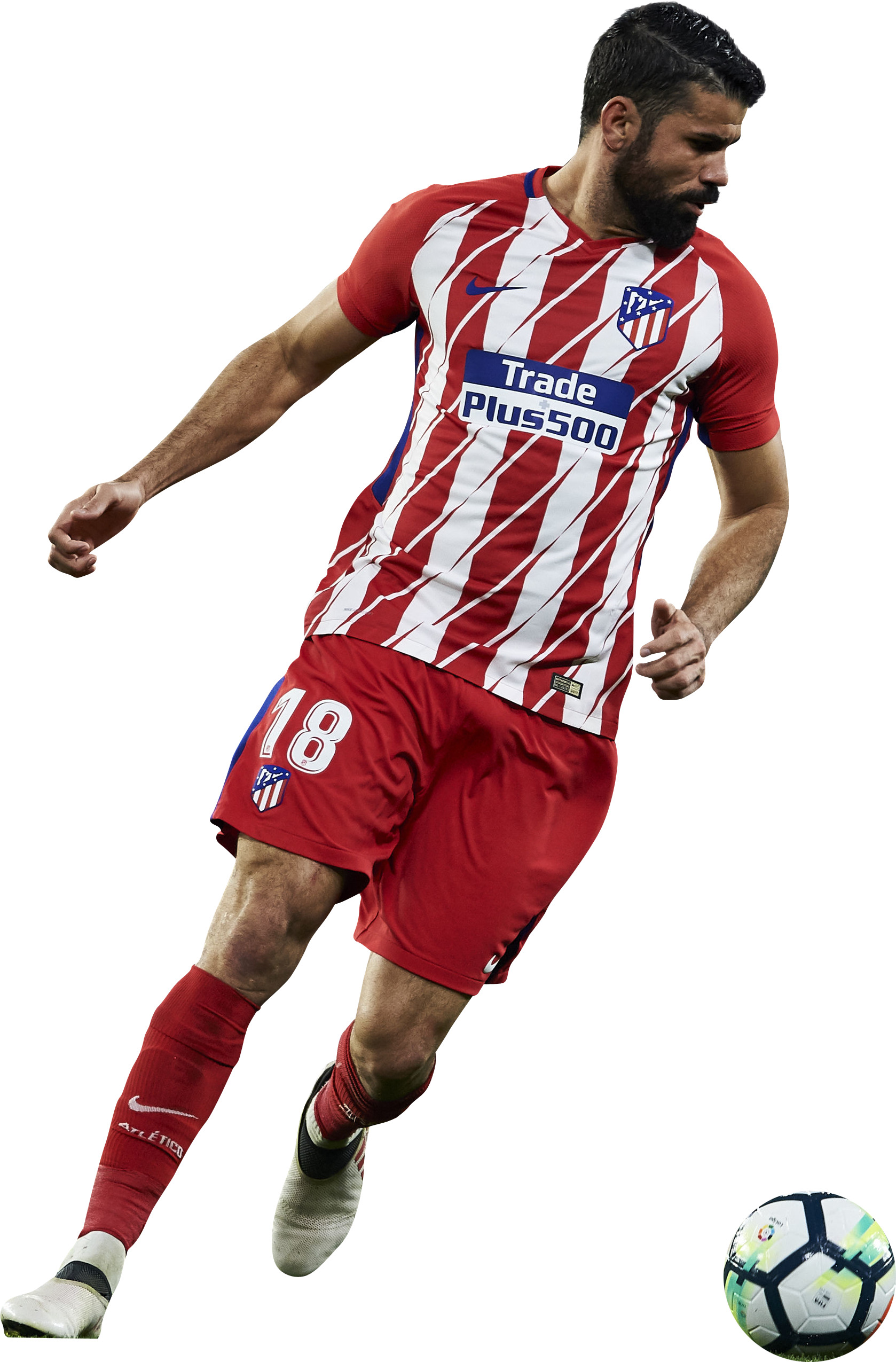 Diego Costa Atlético Madrid PNG Pic