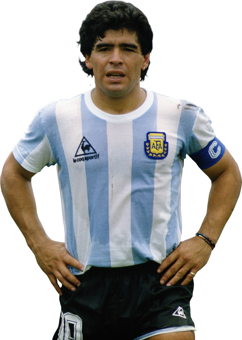 Diego Maradona PNG Transparent