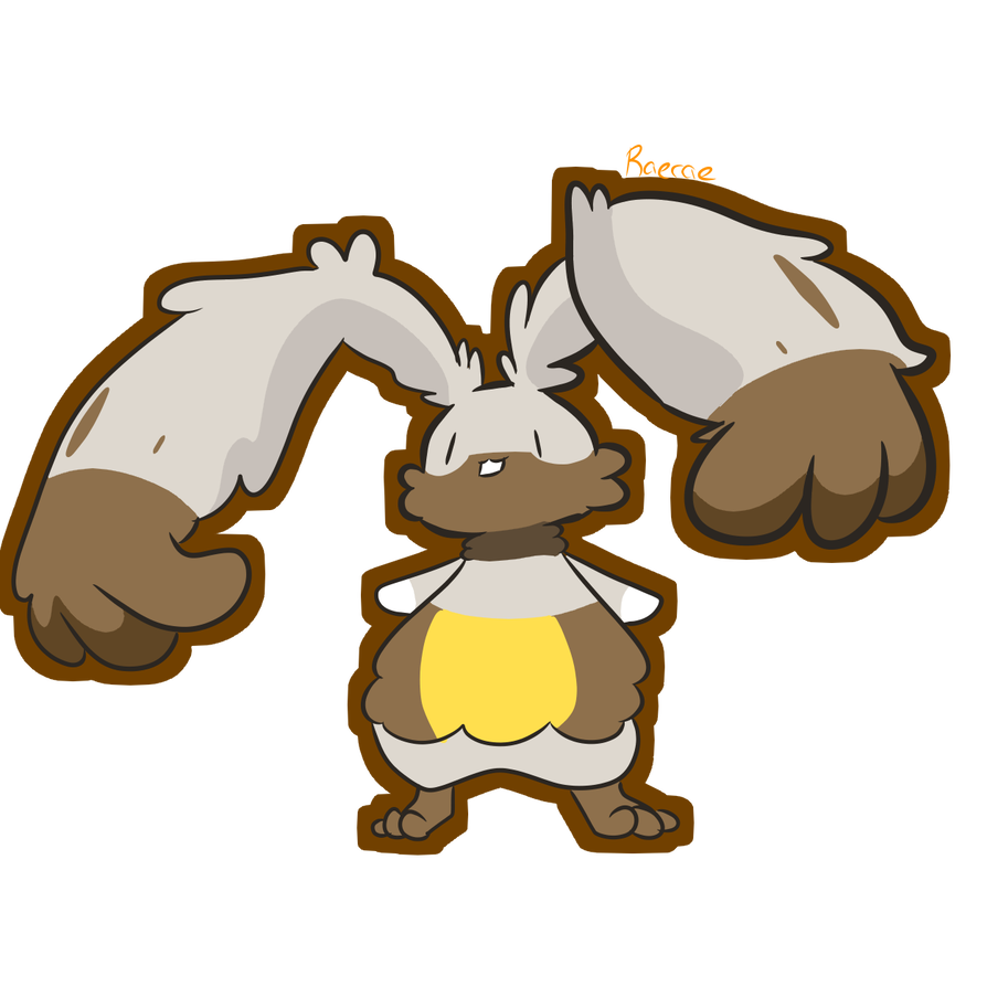 Diggersby Pokemon PNG File