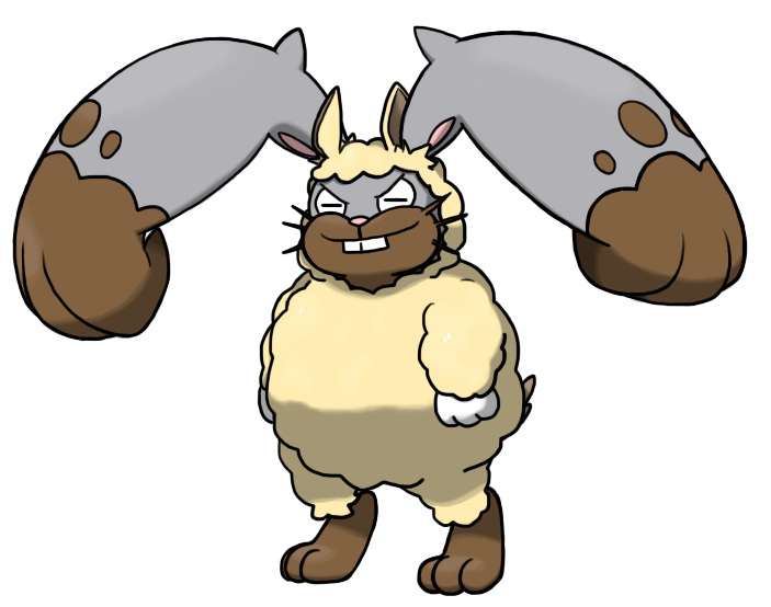 Diggersby Pokemon PNG Photo
