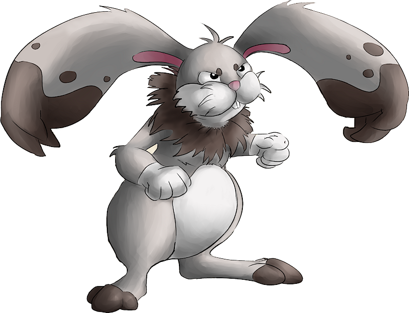 Diggersby Pokemon PNG Transparent