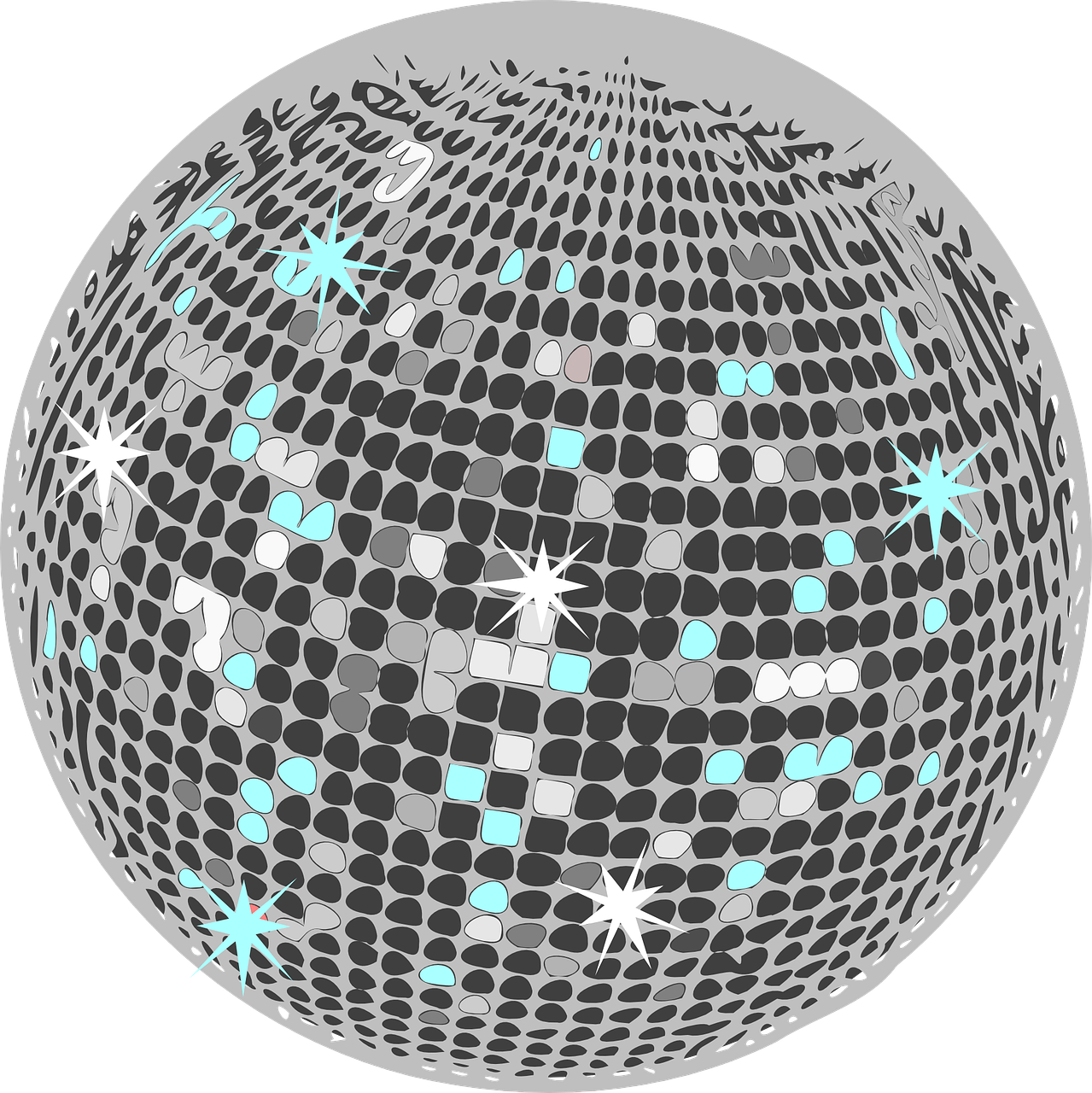 Disco Ball PNG Background Image