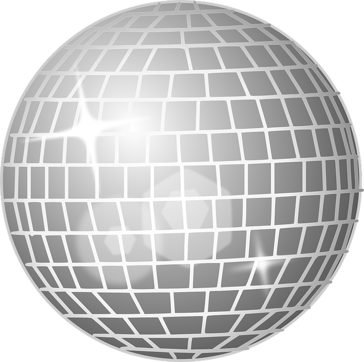 Disco Ball PNG Background Isolated Image