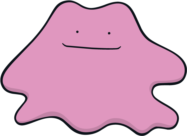 Ditto Pokemon PNG File