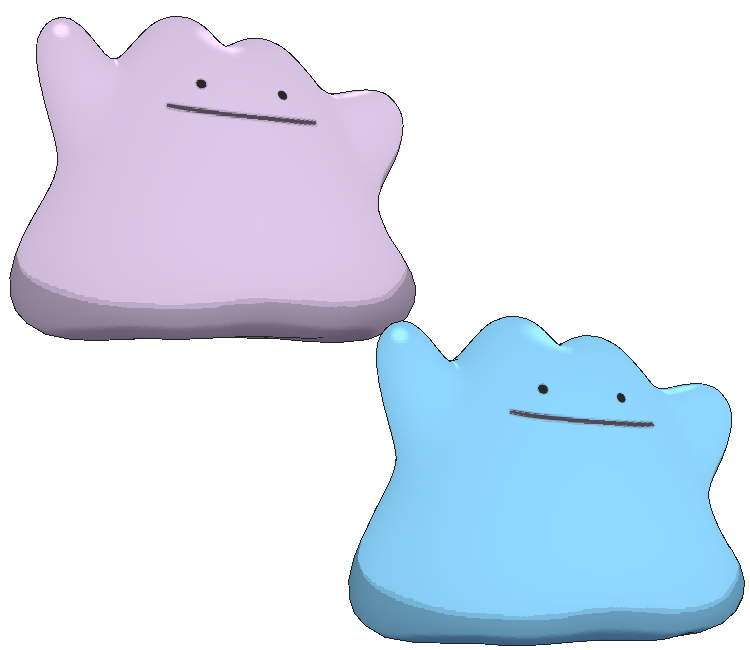 Ditto Pokemon PNG Free Download