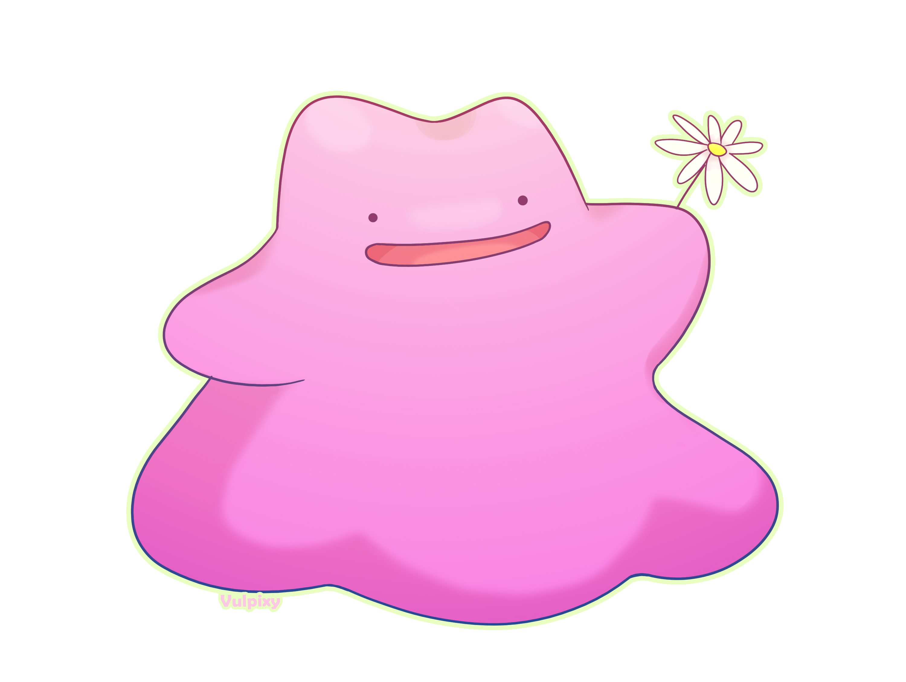 Ditto Pokemon PNG HD Isolated