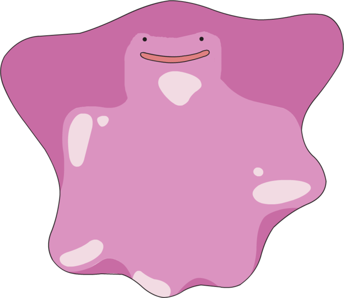 Ditto Pokemon PNG HD