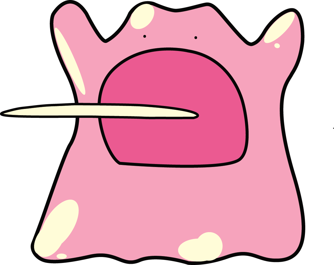 Ditto Pokemon PNG Image