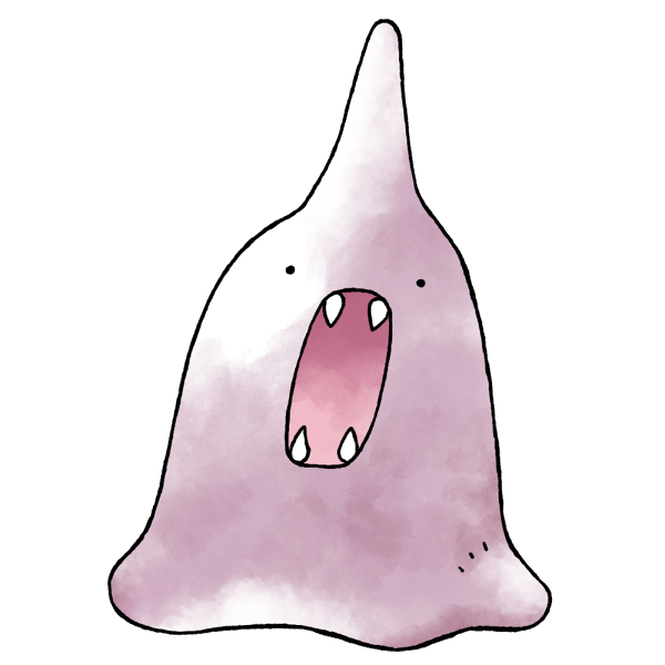Ditto Pokemon PNG Isolated File