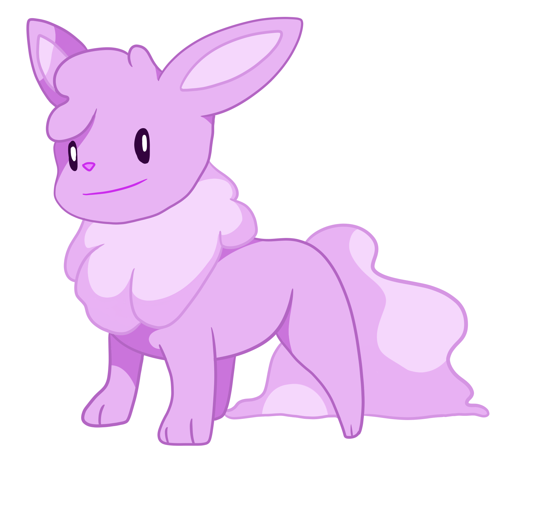 Ditto Pokemon PNG Isolated Photo