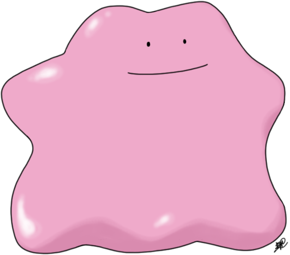 Ditto Pokemon PNG Transparent Image