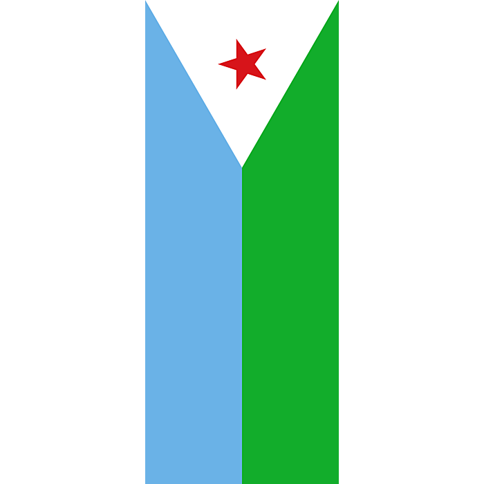 Djibouti Flag PNG Clipart