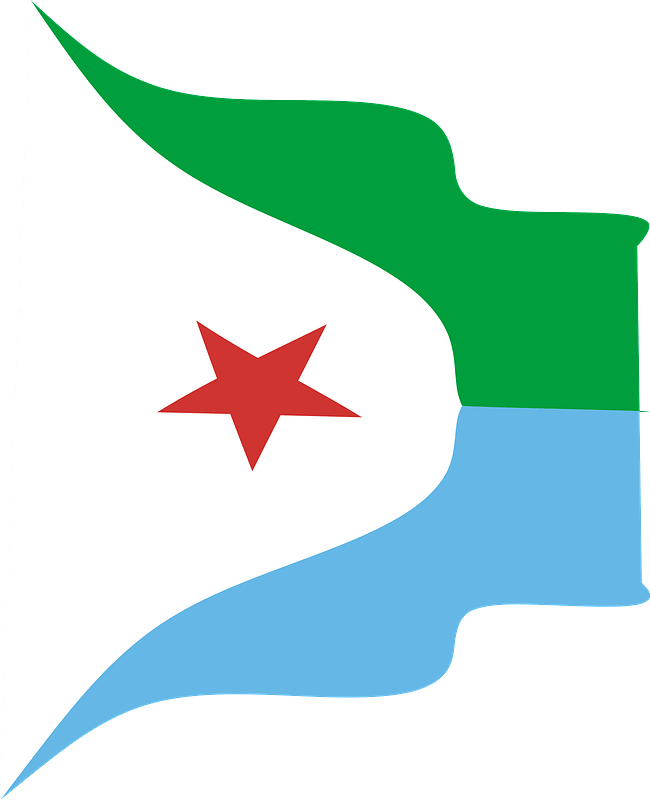 Djibouti Flag PNG