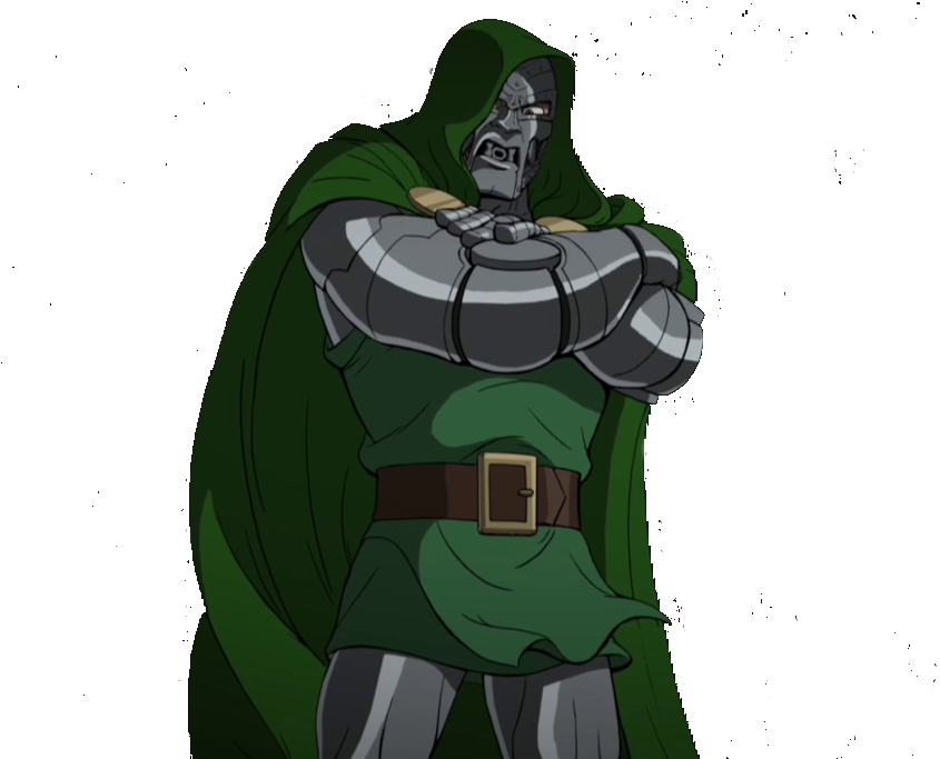 Doctor Doom PNG Isolated Image