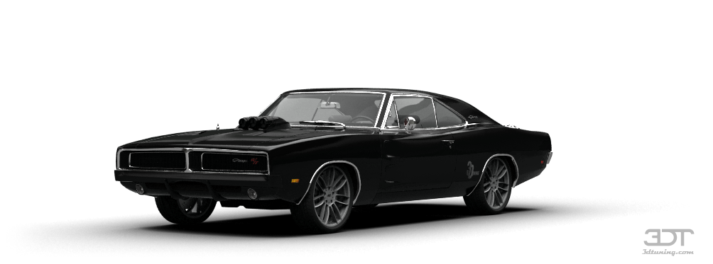 Dodge Charger 1970 PNG Isolated HD