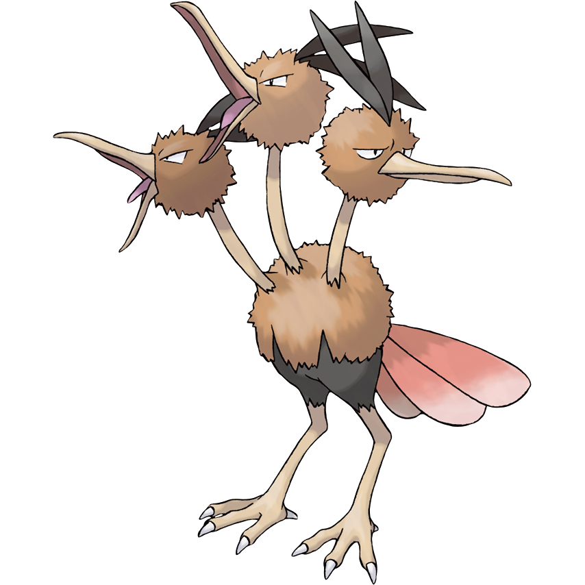 Dodrio Pokemon PNG Isolated HD Pictures