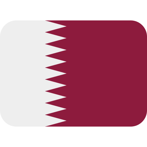 Doha Flag PNG Isolated HD