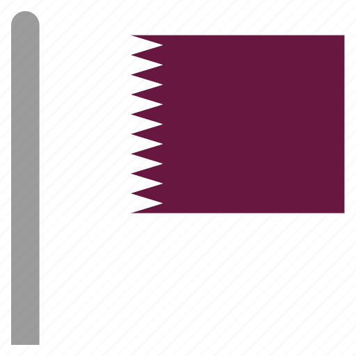 Doha Flag PNG Pic